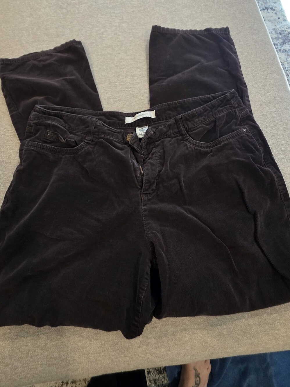 croft & barrow Dark Brown Corduroy Pants